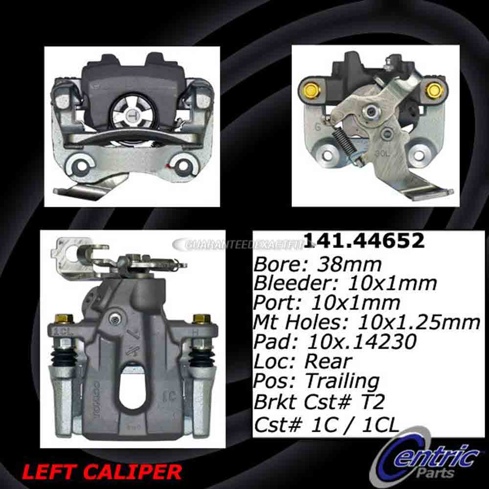 2011 Lexus CT200h Brake Caliper