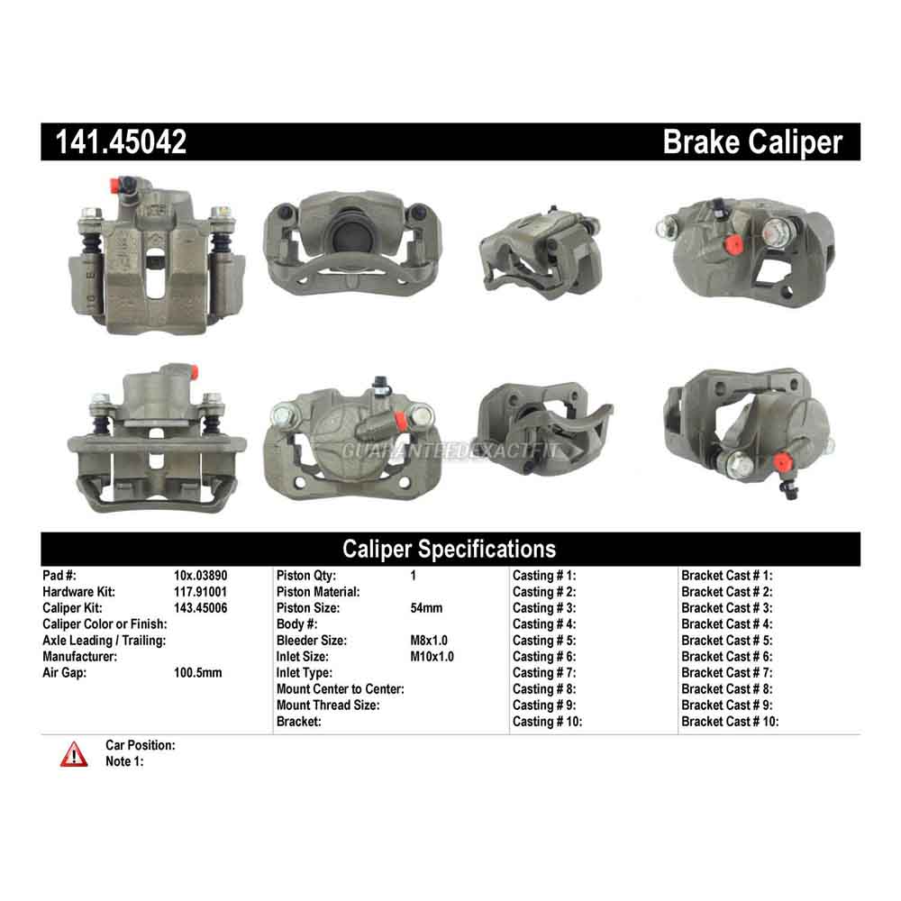 1990 Mazda 929 Brake Caliper