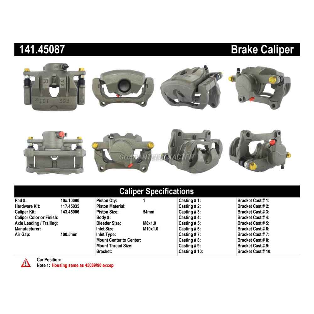 2007 Mazda RX-8 Brake Caliper