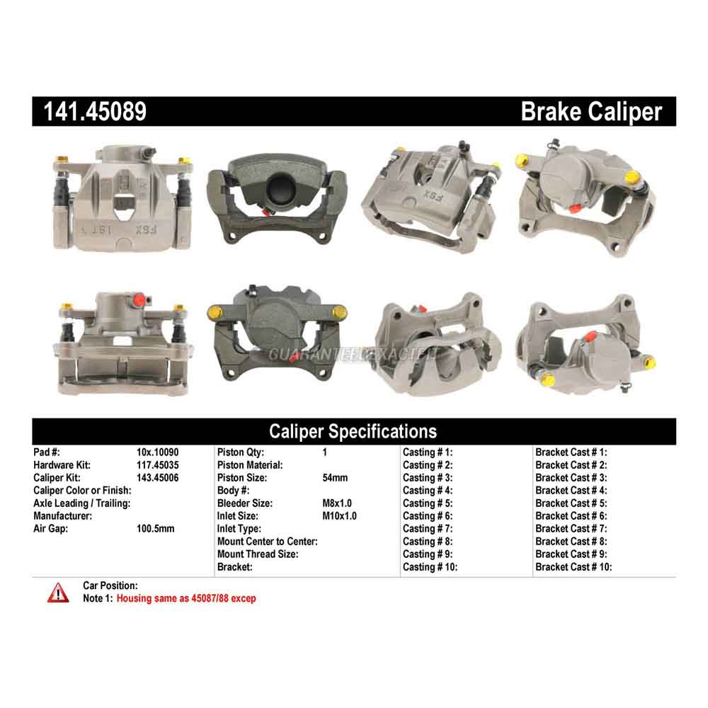 2004 Mazda RX-8 Brake Caliper