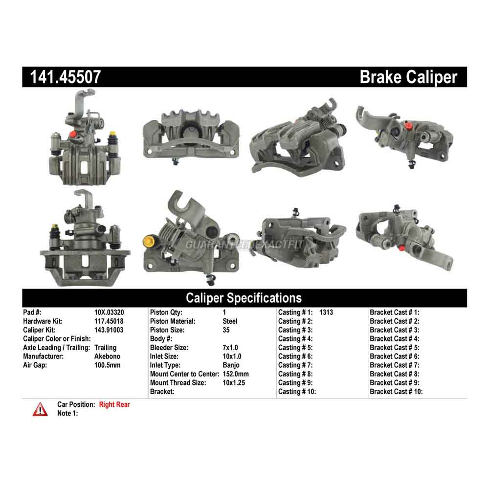 1987 Mazda RX-7 Brake Caliper