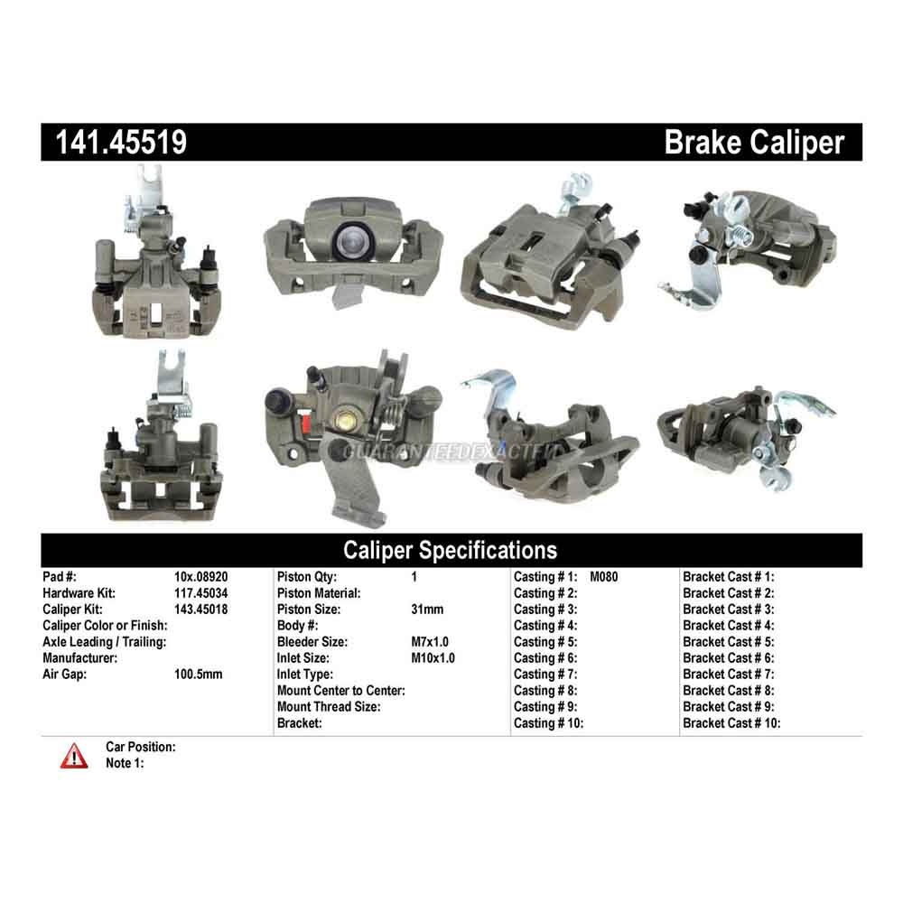 2003 Mazda Protege Brake Caliper