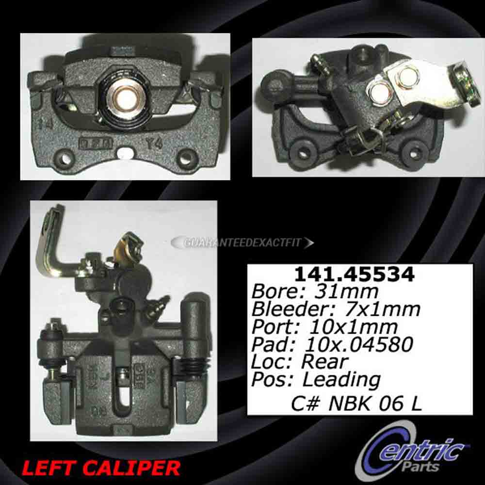 1991 Mazda Protege Brake Caliper