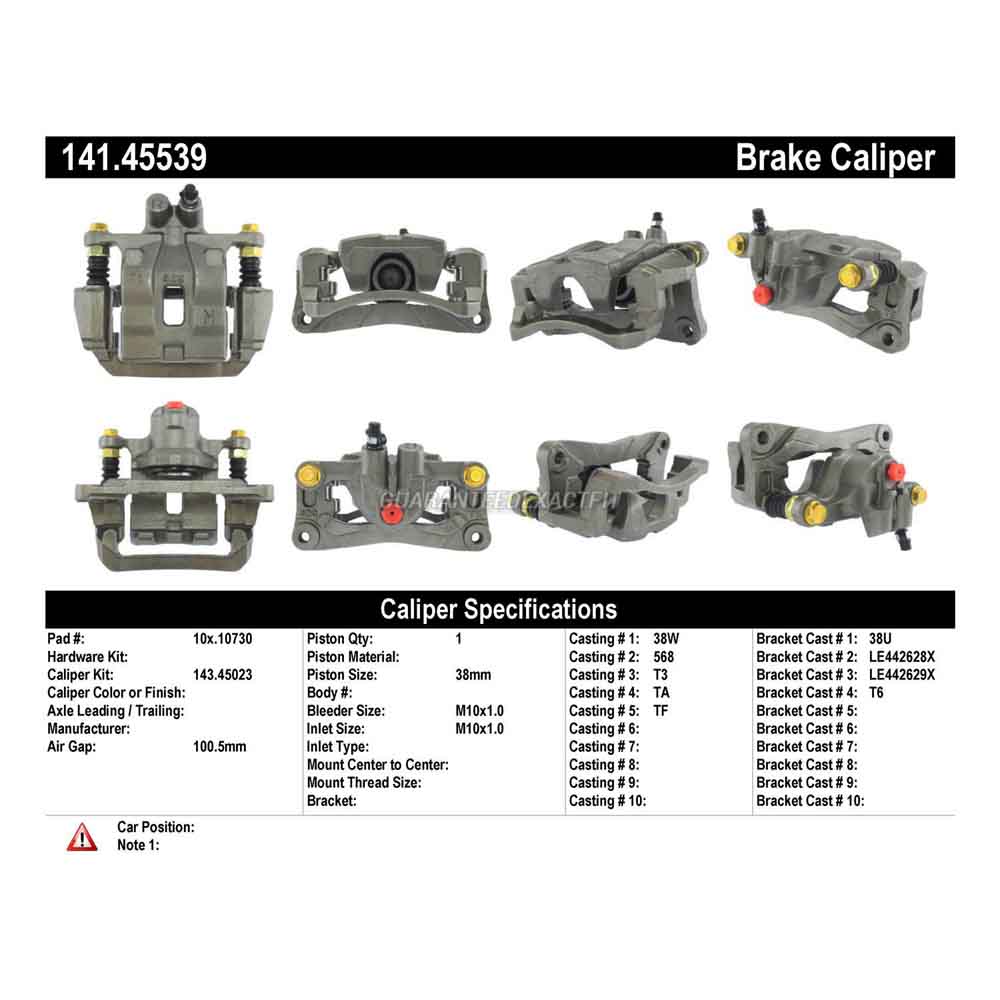 2006 Mazda MPV Brake Caliper