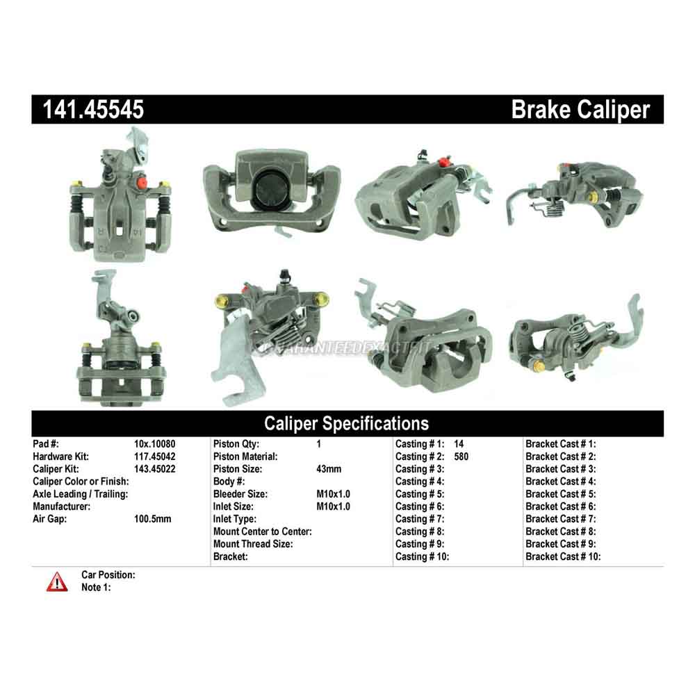 2004 Mazda RX-8 Brake Caliper