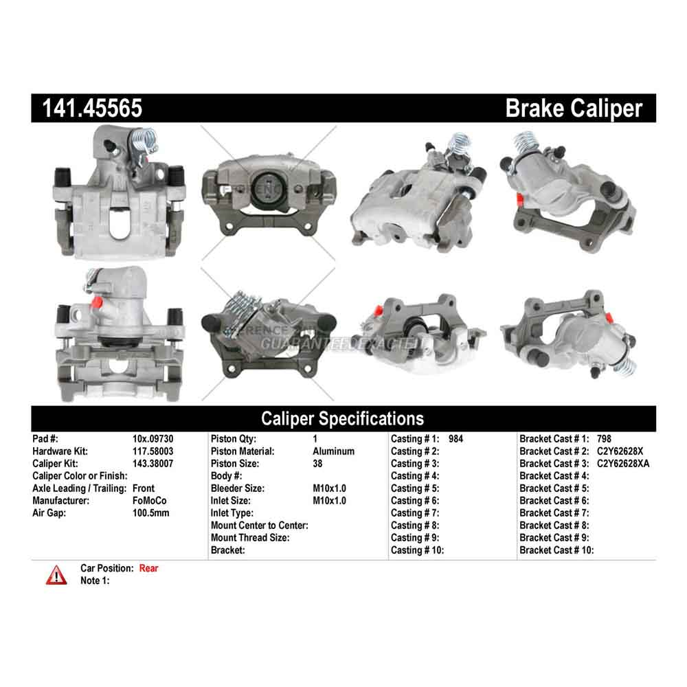 2009 Mazda 5 Brake Caliper