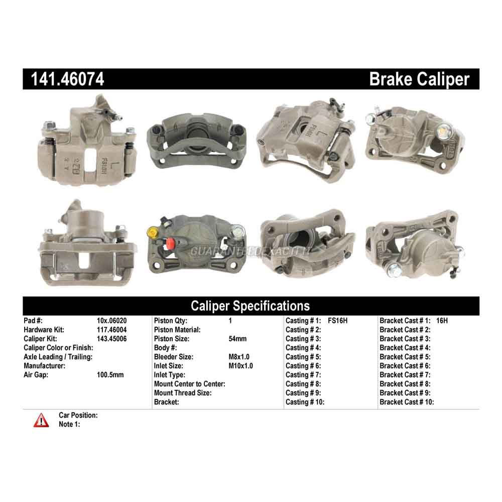 1994 Eagle Summit Brake Caliper