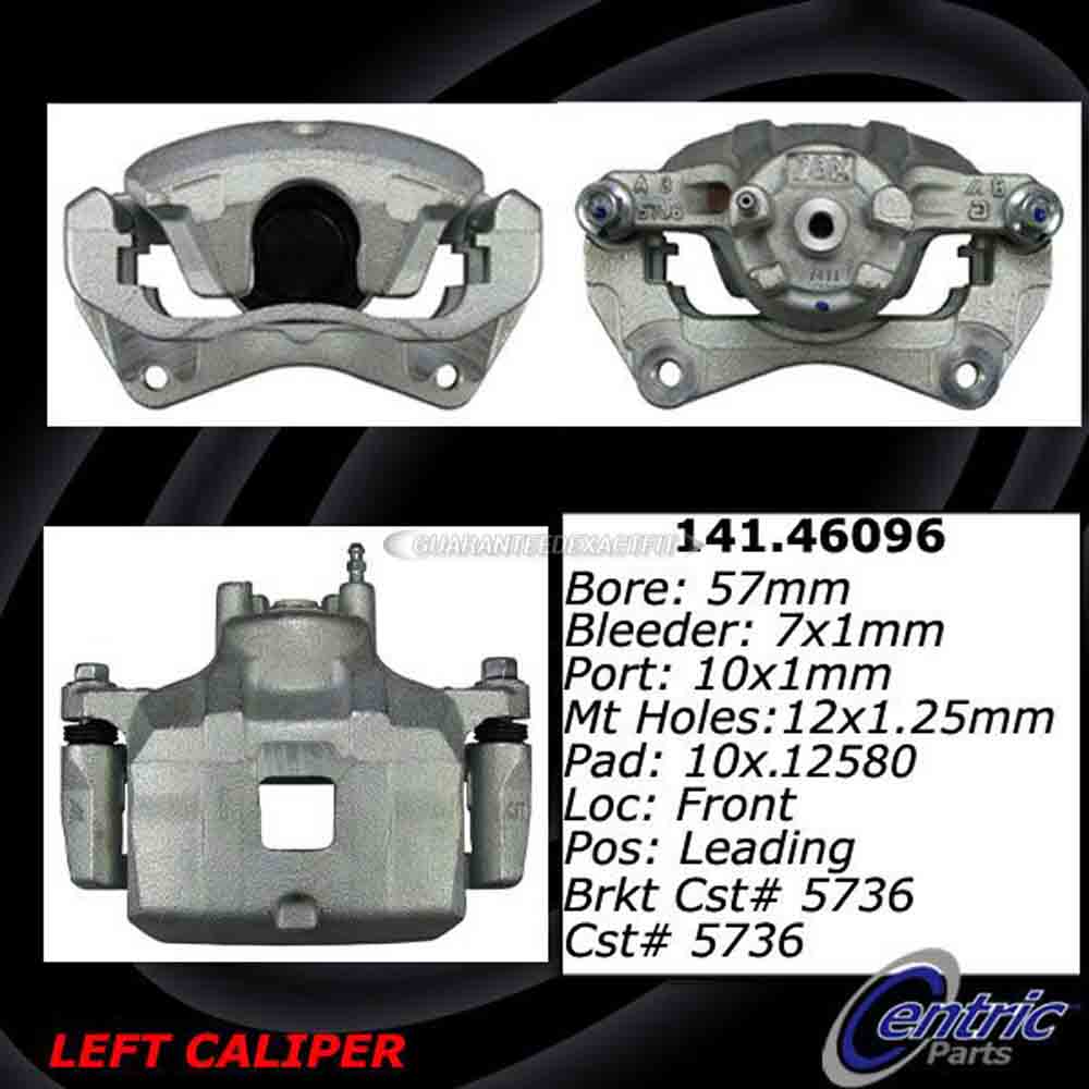 2012 Mitsubishi Lancer Brake Caliper