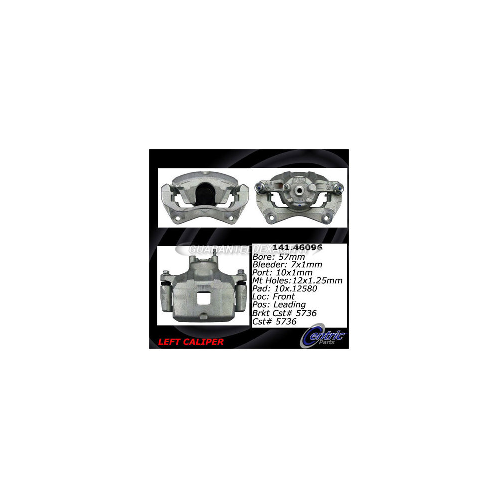 2012 Mitsubishi Lancer Brake Caliper