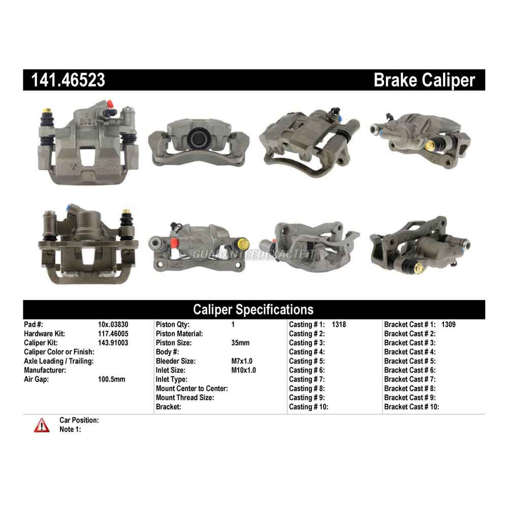 1993 Mitsubishi 3000GT Brake Caliper