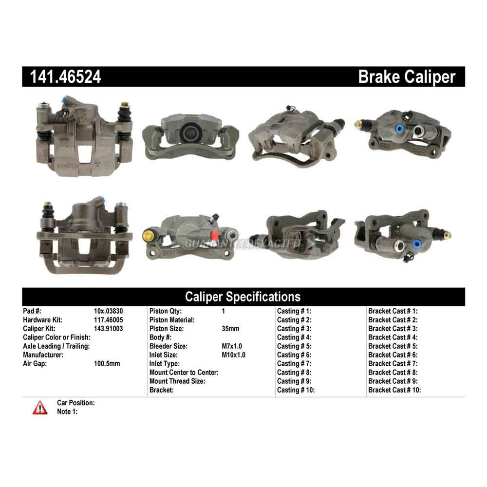 1994 Mitsubishi 3000GT Brake Caliper