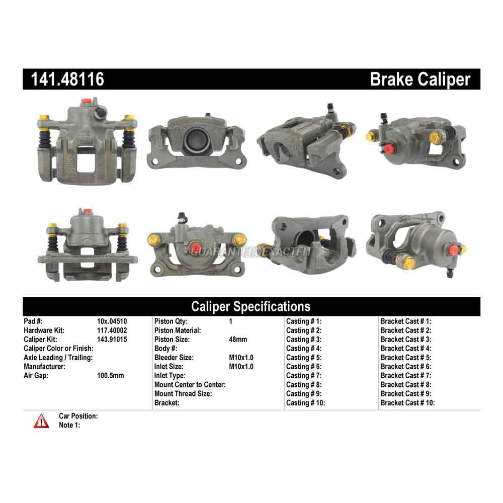 1994 Suzuki Swift Brake Caliper