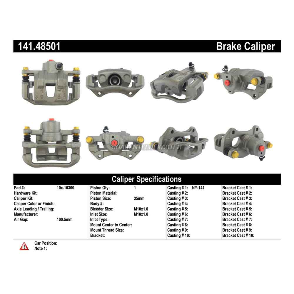 2004 Suzuki Verona Brake Caliper