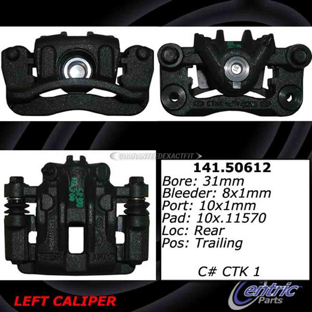 2007 Hyundai Accent Brake Caliper