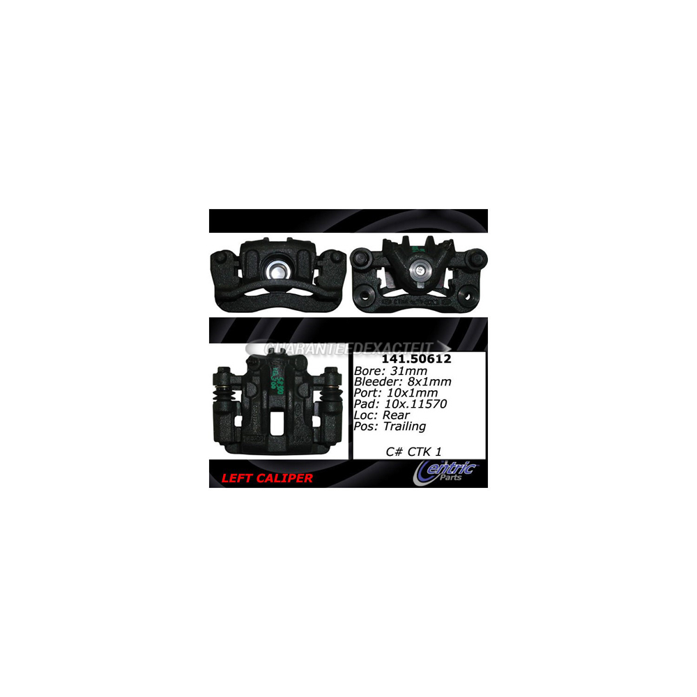 2007 Hyundai Accent Brake Caliper