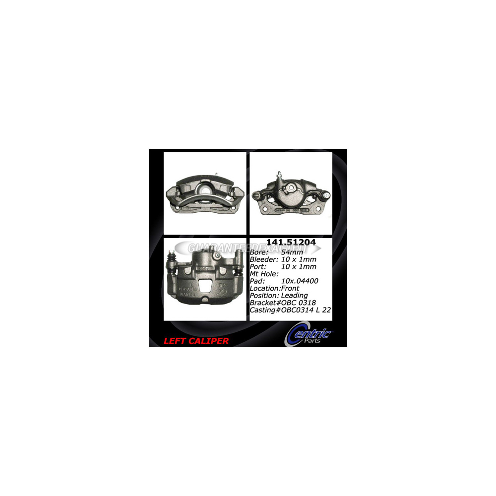 1993 Hyundai Excel Brake Caliper