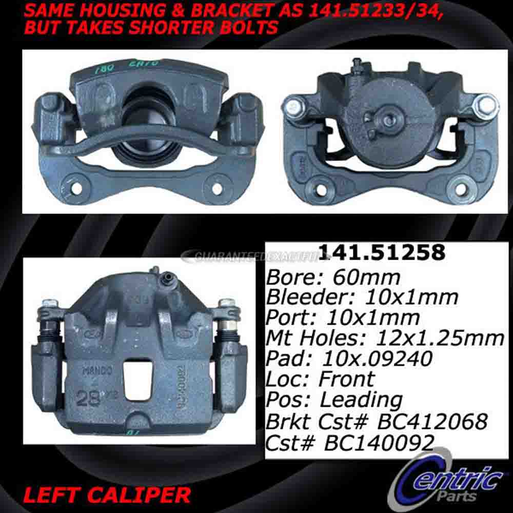 2007 Hyundai Tucson Brake Caliper