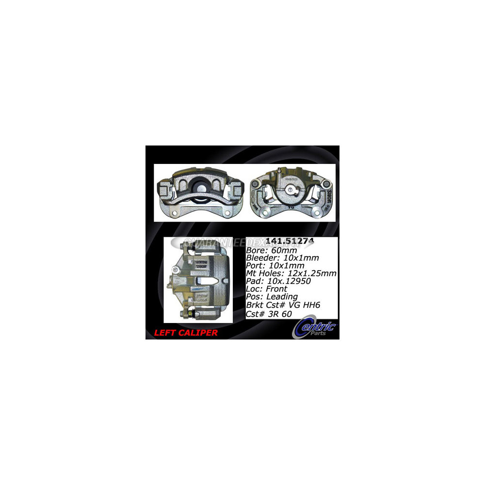 2012 Hyundai Tucson Brake Caliper