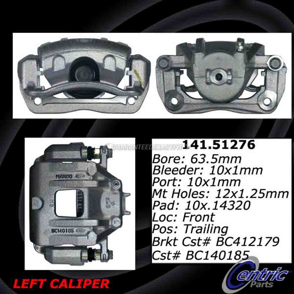 2012 Kia Sorento Brake Caliper