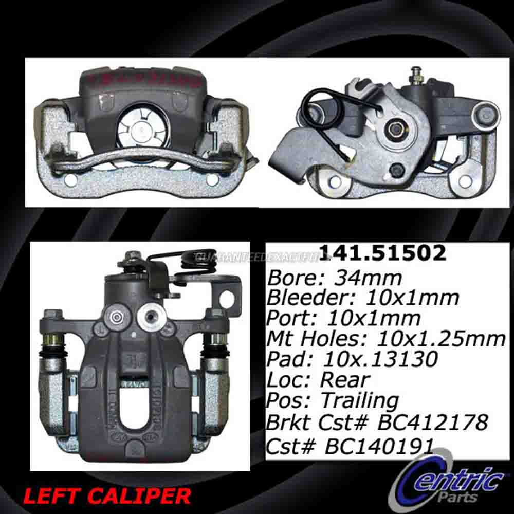 2012 Hyundai Elantra Brake Caliper