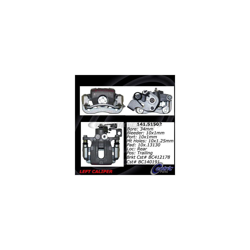 2012 Hyundai Elantra Brake Caliper