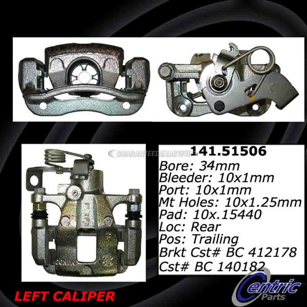 2012 Hyundai Accent Brake Caliper