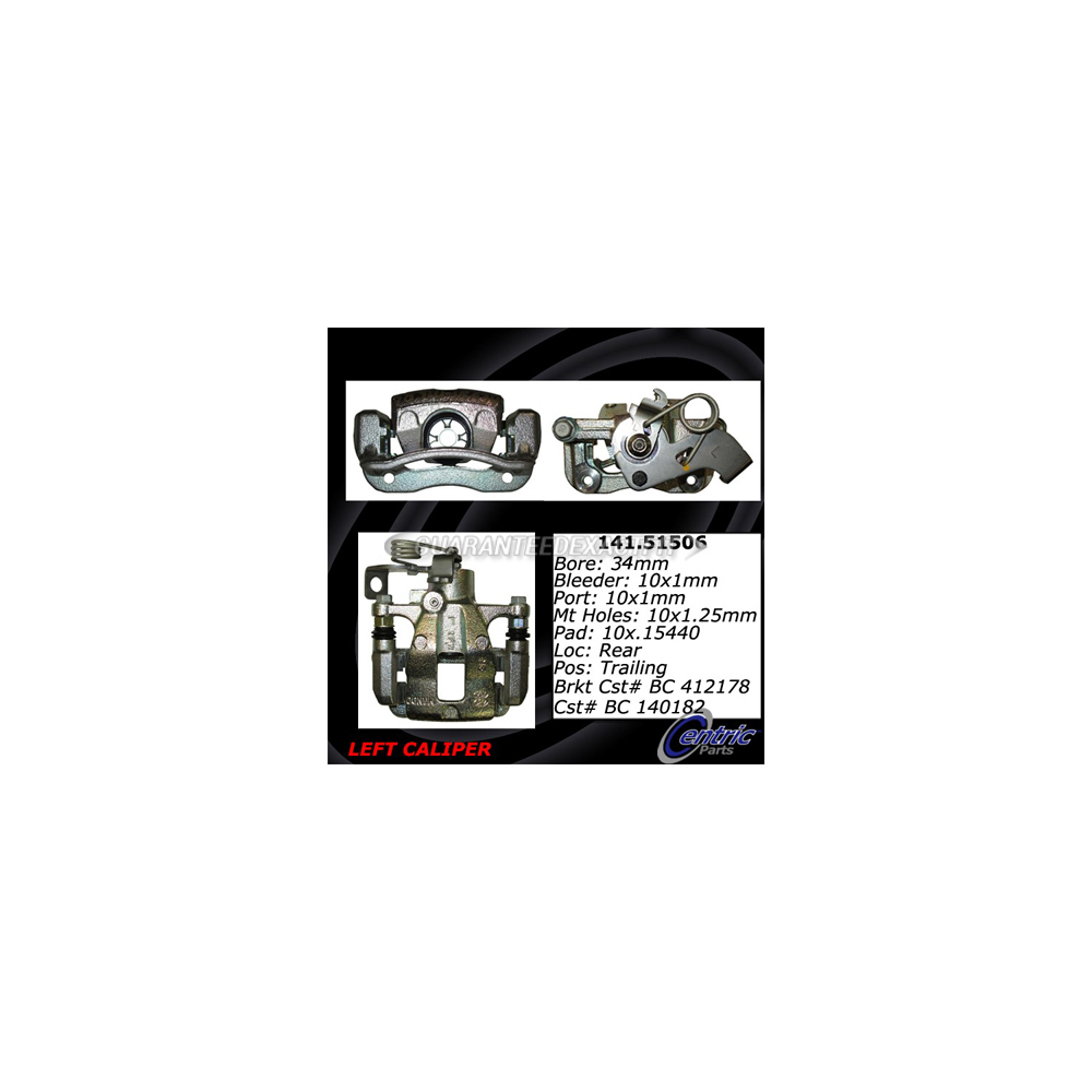 2012 Hyundai Accent Brake Caliper