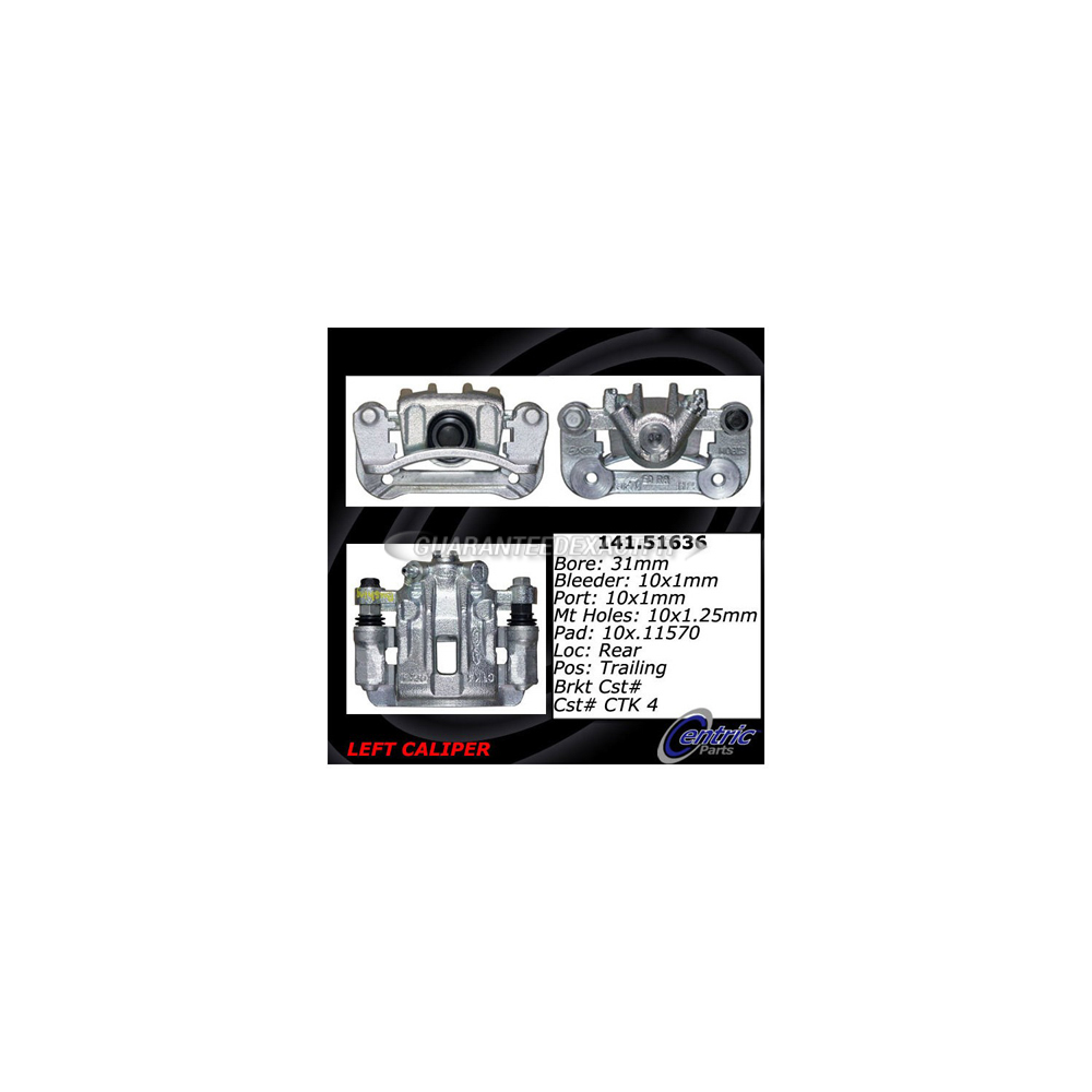 2009 Hyundai Elantra Brake Caliper