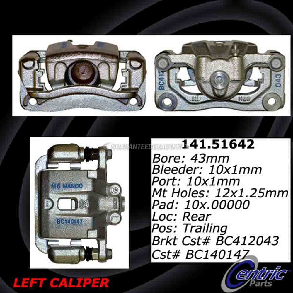 2012 Hyundai Genesis Coupe Brake Caliper