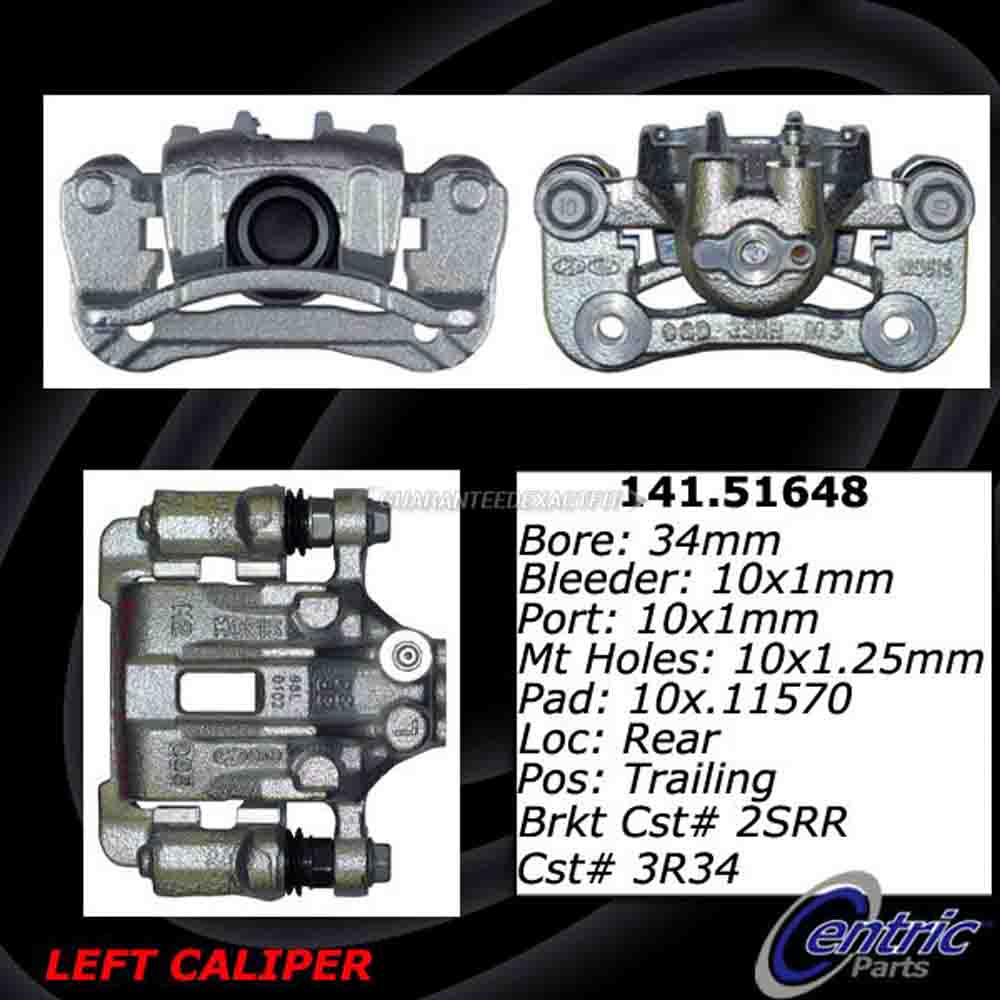 2012 Hyundai Tucson Brake Caliper
