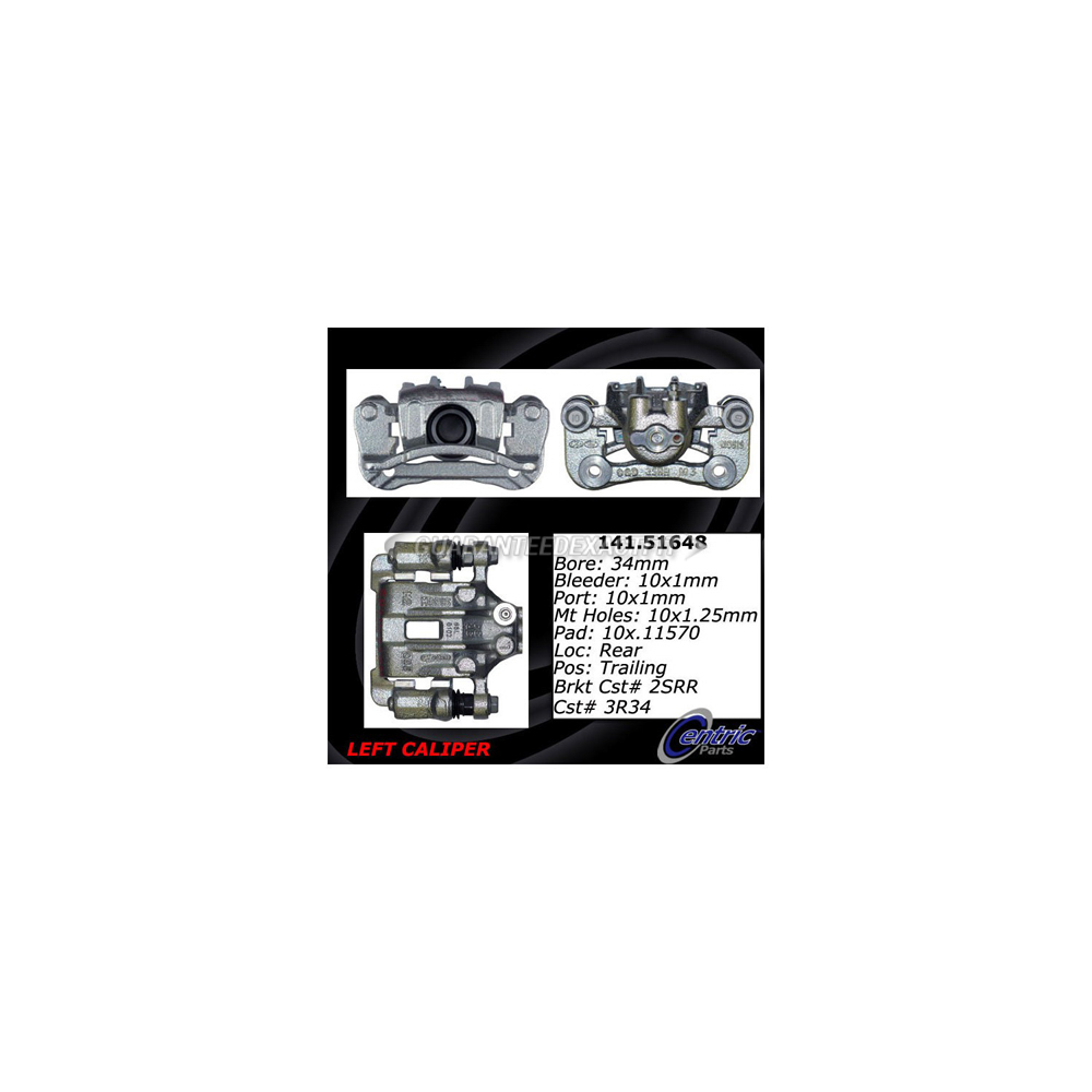 2012 Hyundai Tucson Brake Caliper