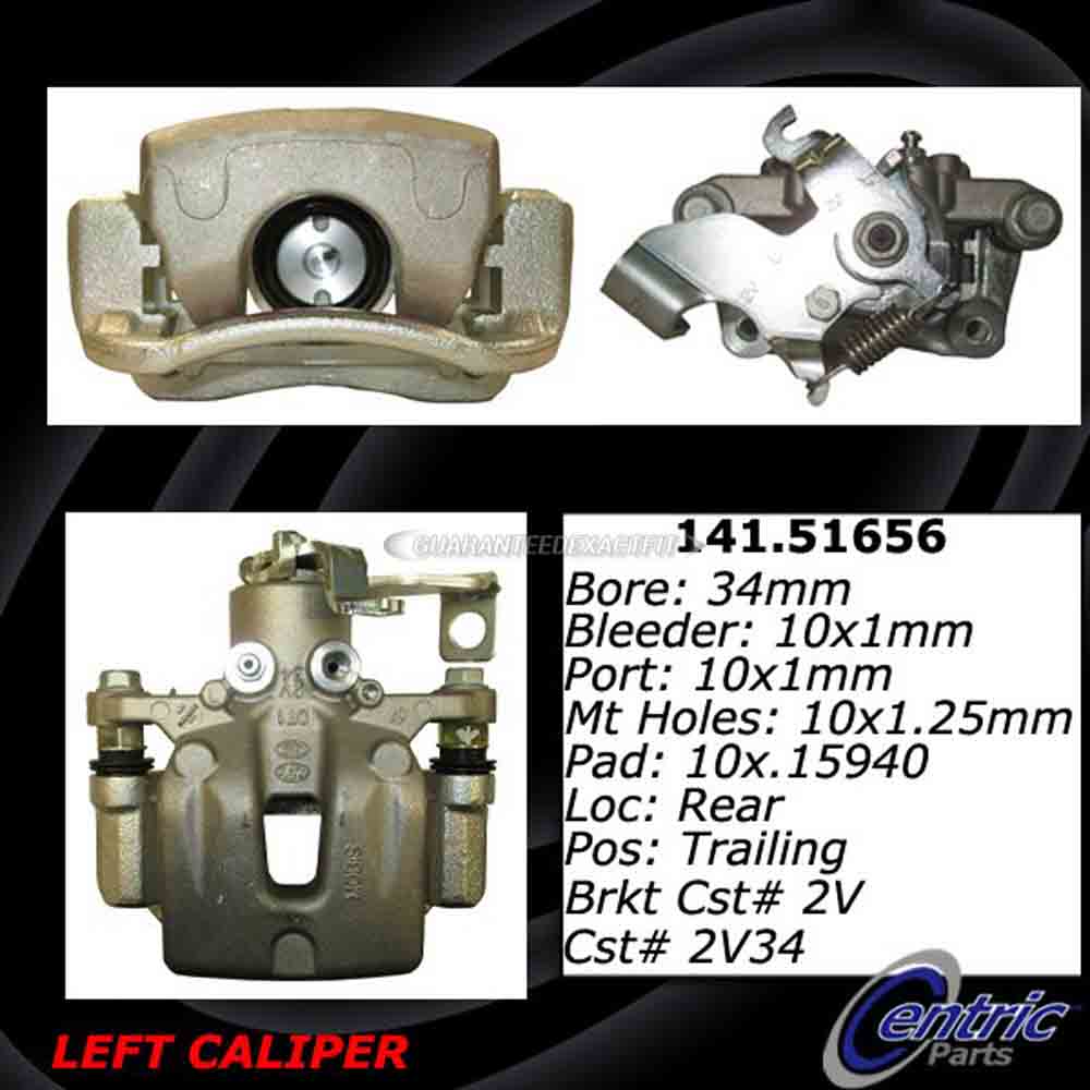 2017 Kia Forte Brake Caliper