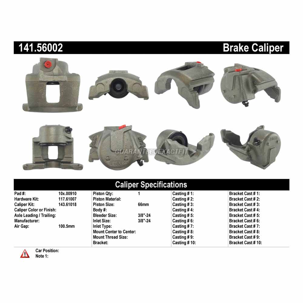 1981 Amc Eagle Brake Caliper