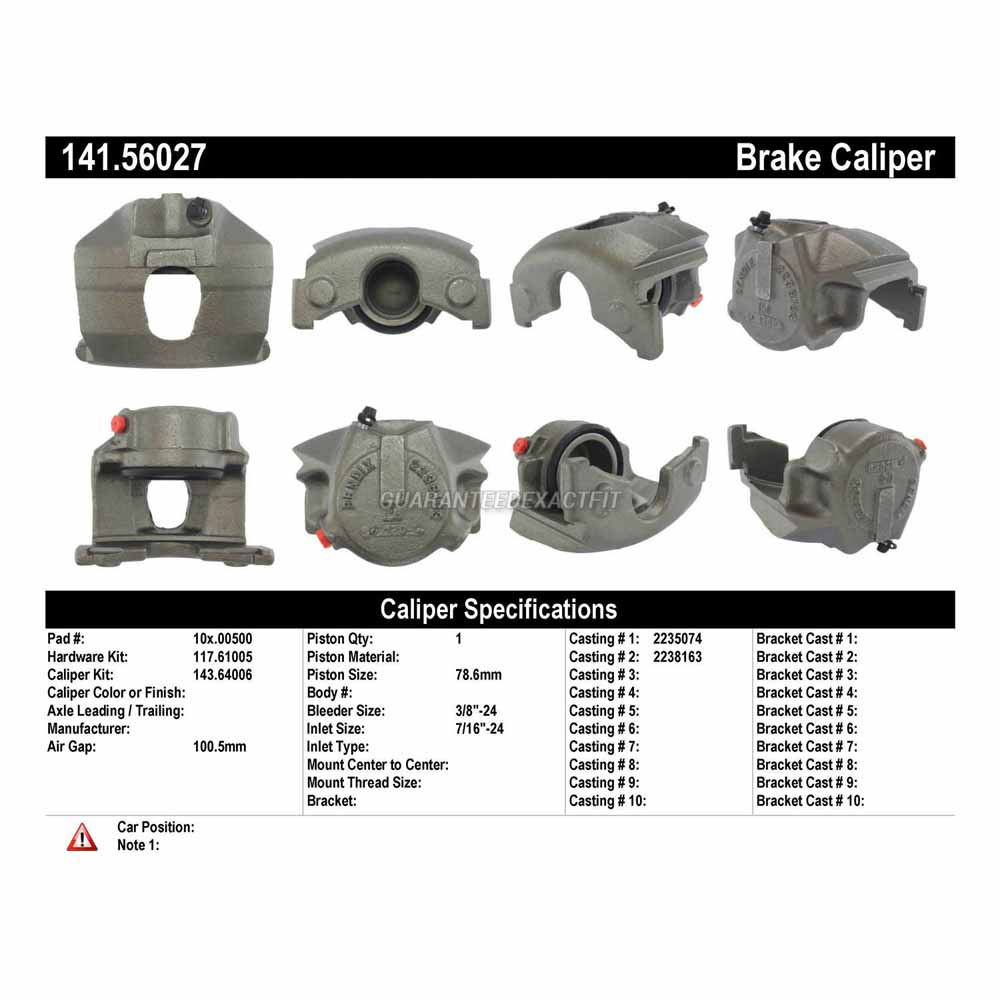 1976 Amc Gremlin Brake Caliper