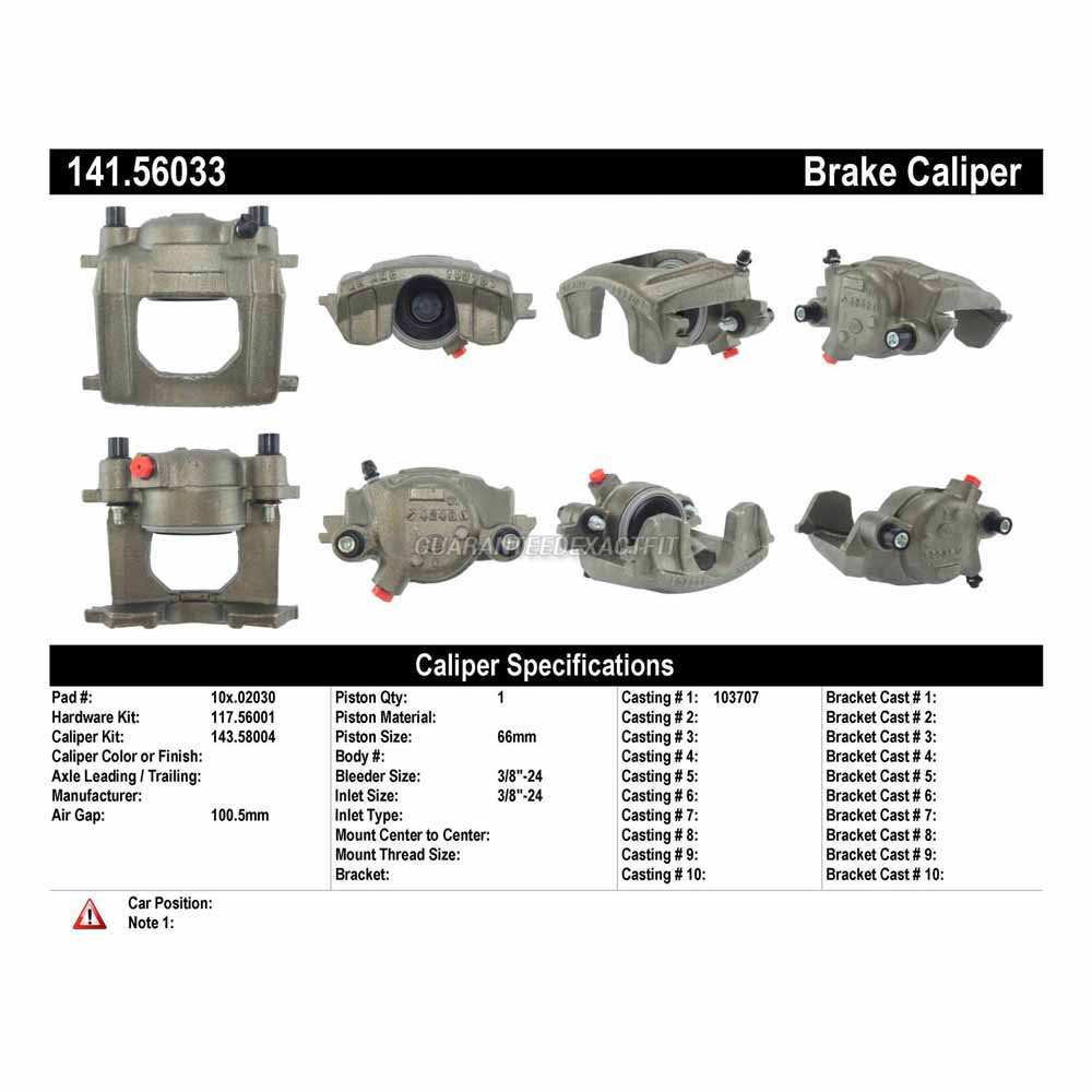 1982 Amc Eagle Brake Caliper