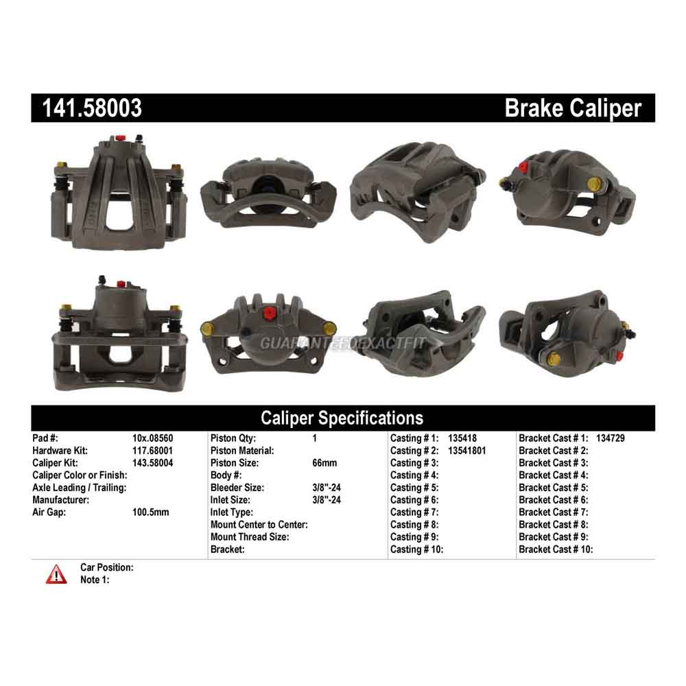 2007 Jeep Liberty Brake Caliper