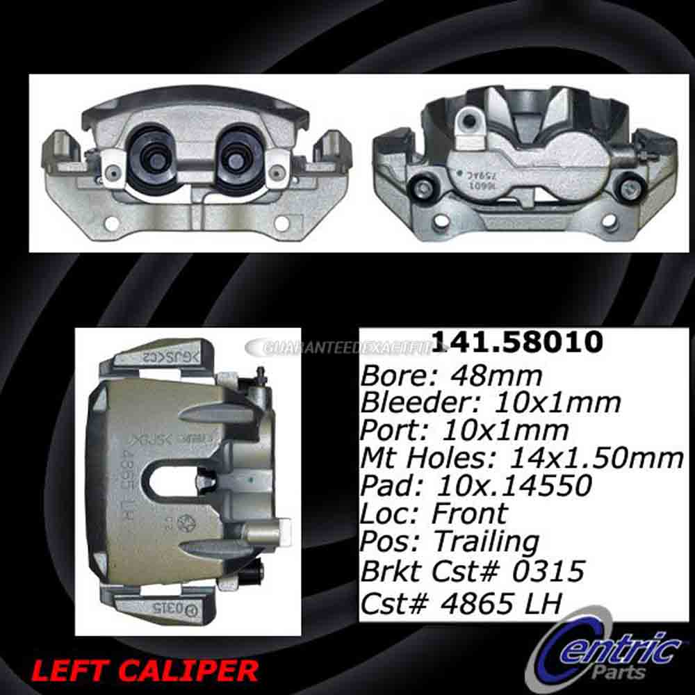 2012 Dodge Durango Brake Caliper