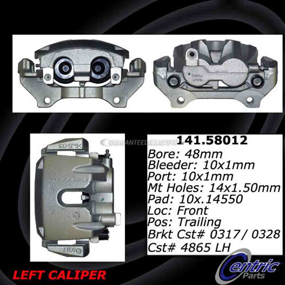 2012 Dodge Durango Brake Caliper