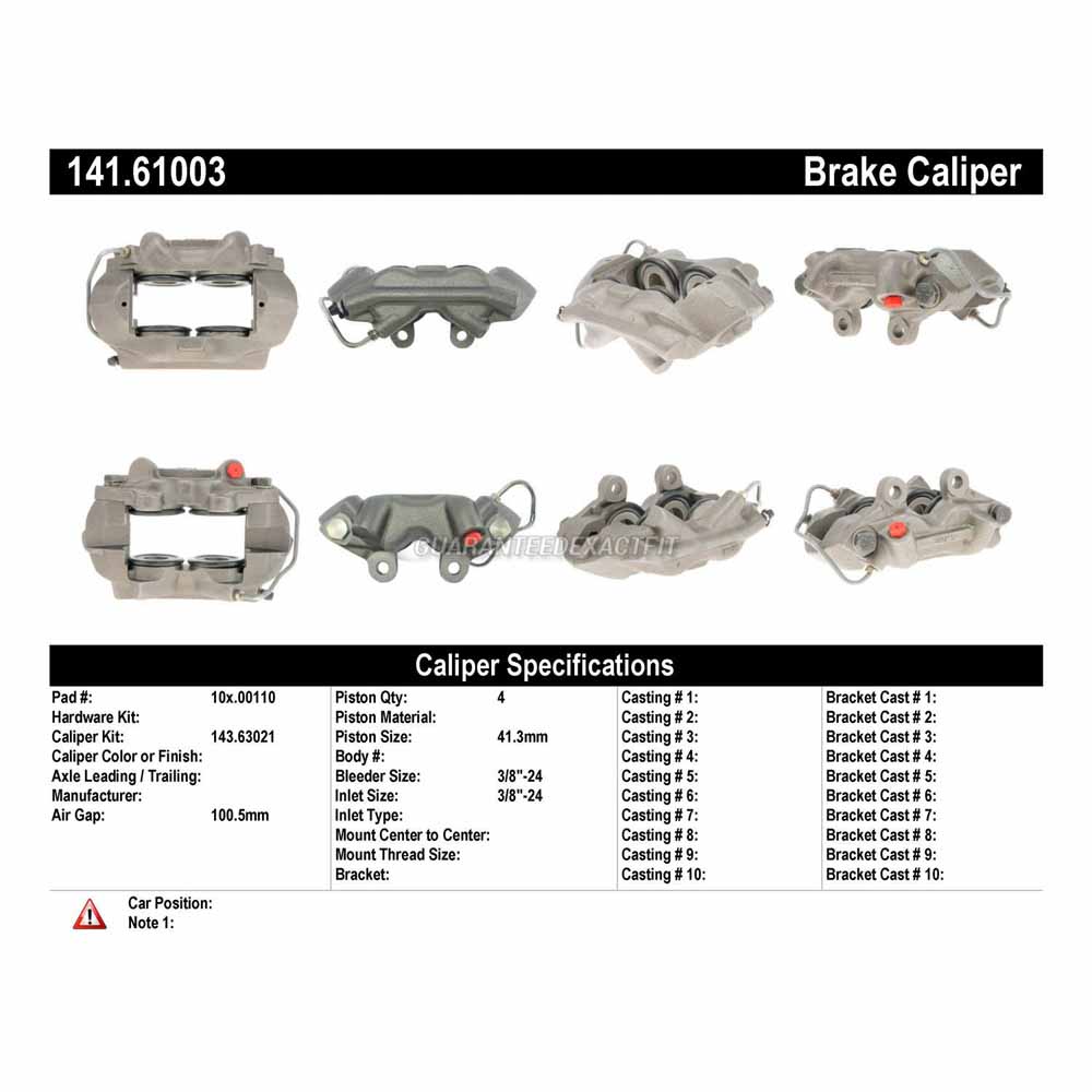 1966 Mercury Comet Brake Caliper