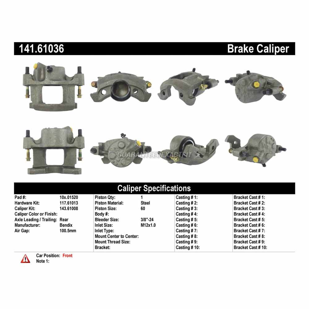 1982 Ford Thunderbird Brake Caliper
