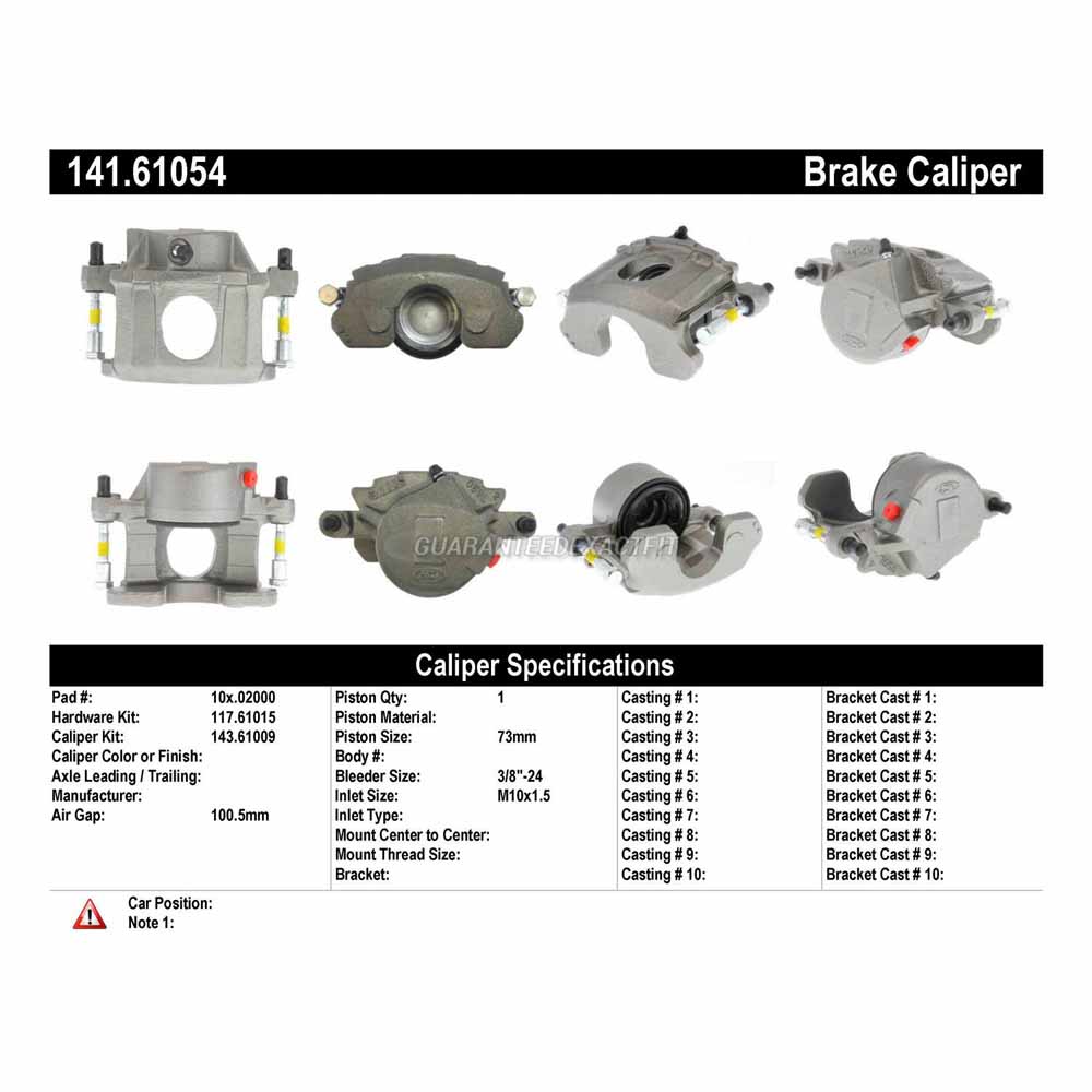 1994 Ford Crown Victoria Brake Caliper