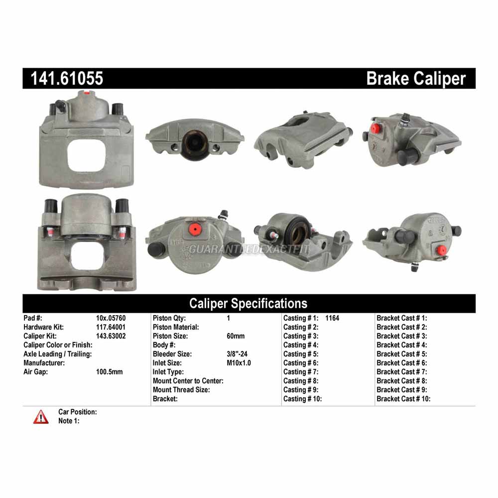 2000 Nissan Quest Brake Caliper