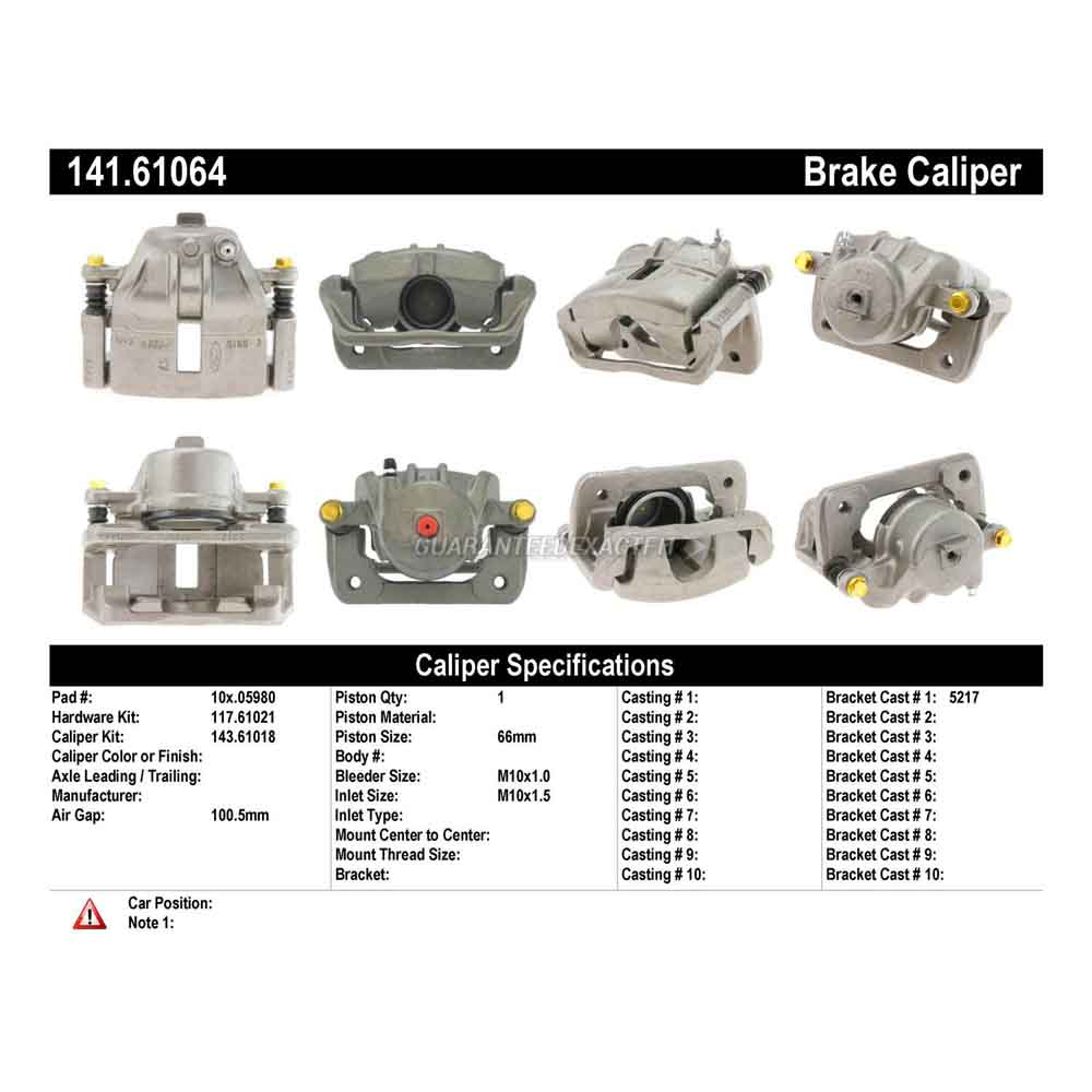 1996 Ford Thunderbird Brake Caliper