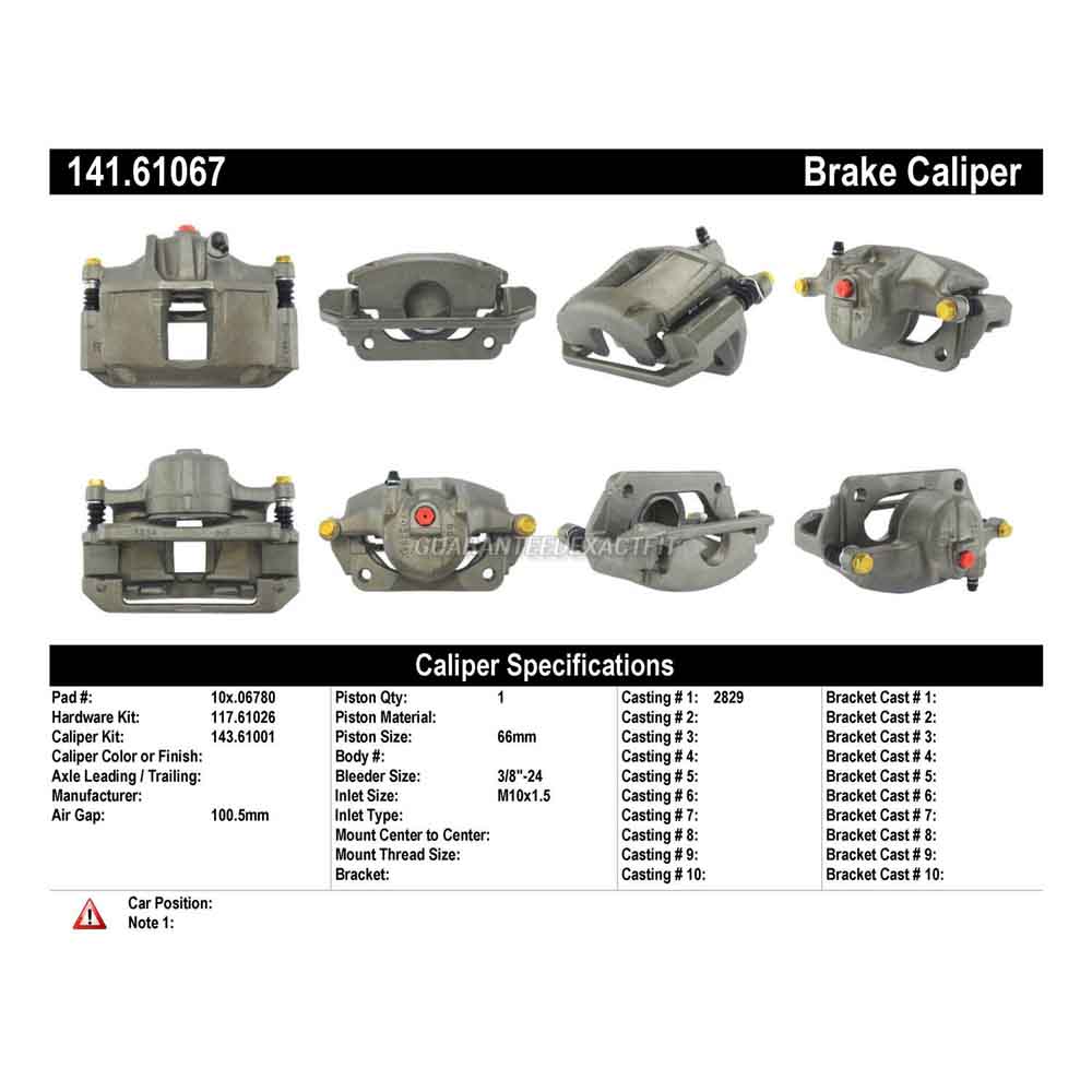 1996 Ford Crown Victoria Brake Caliper