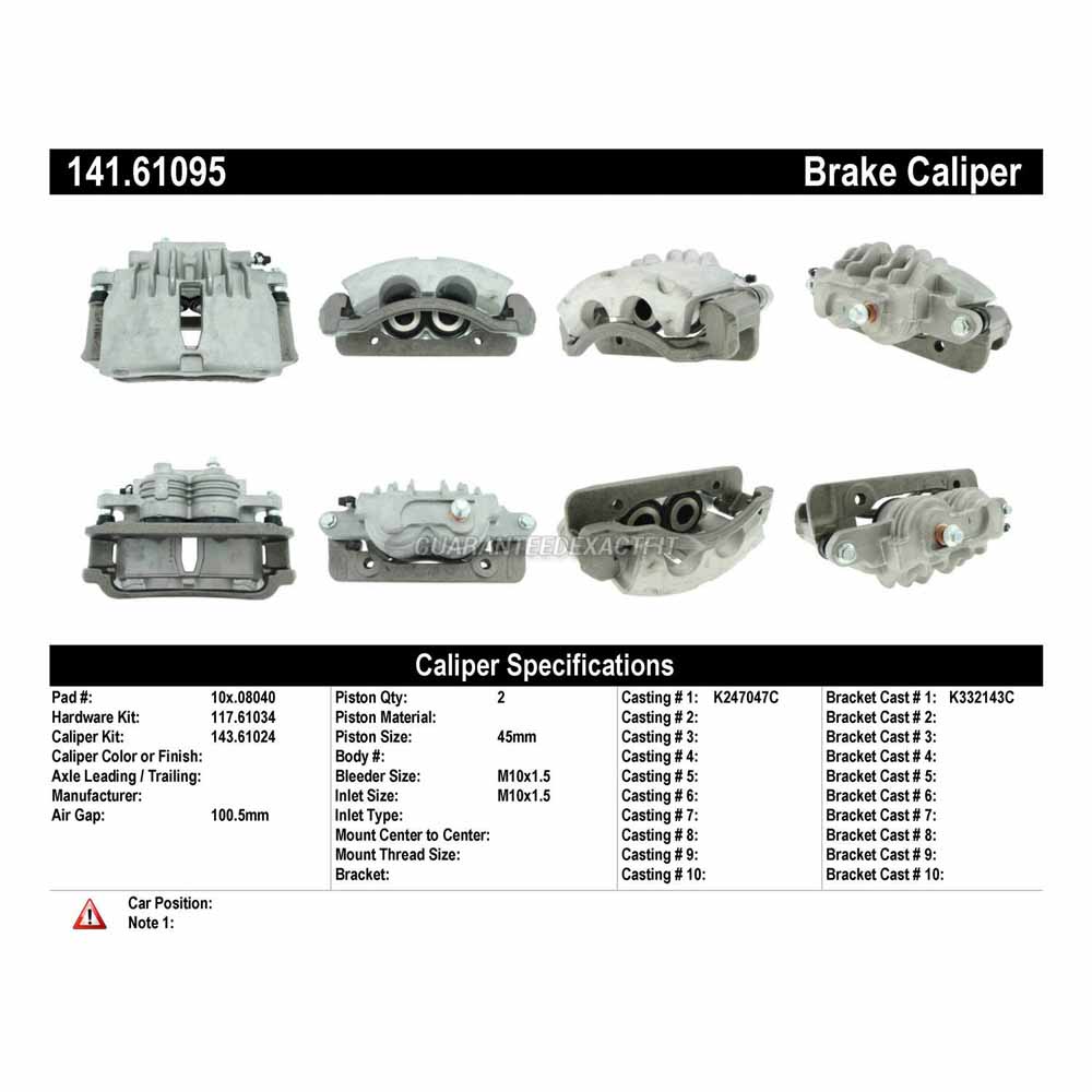 2003 Ford Mustang Brake Caliper