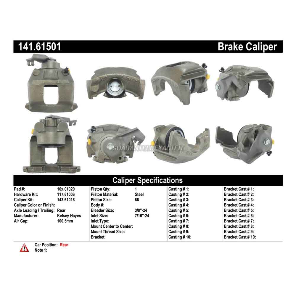 1976 Ford Thunderbird Brake Caliper