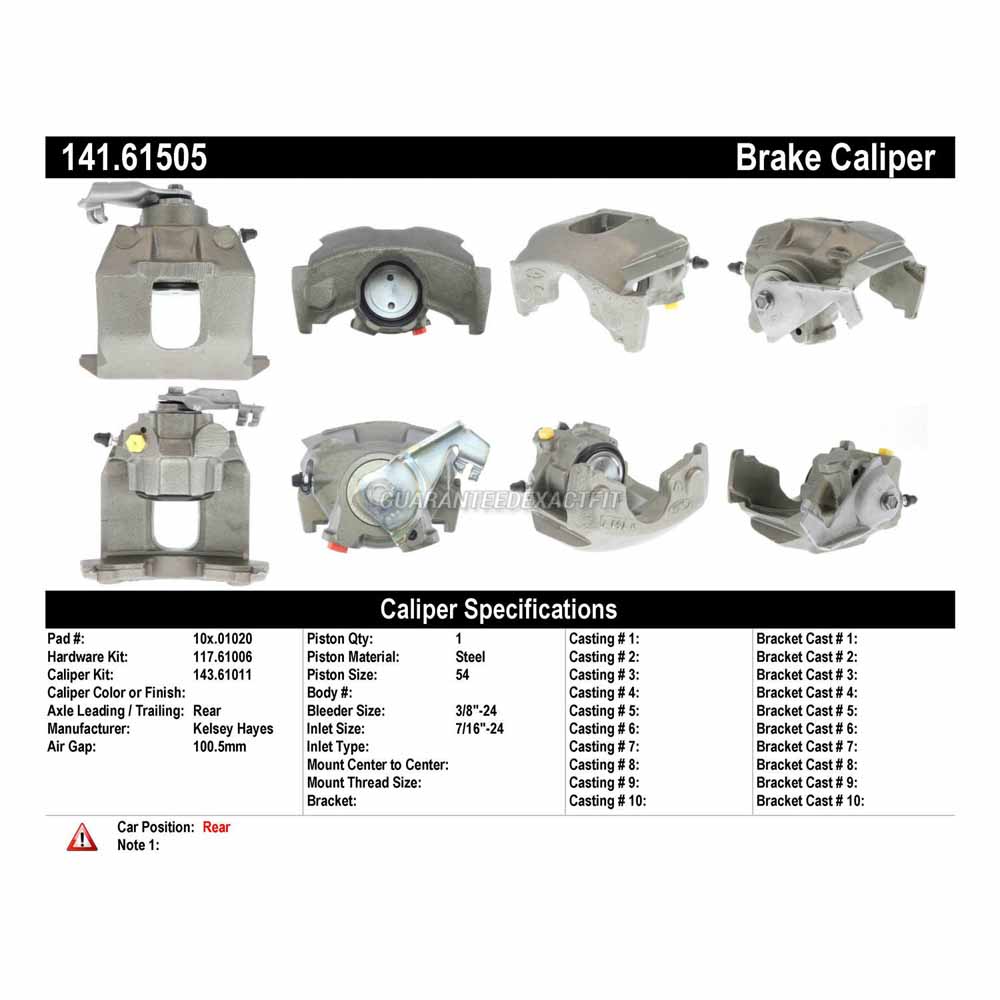 1978 Mercury Monarch Brake Caliper