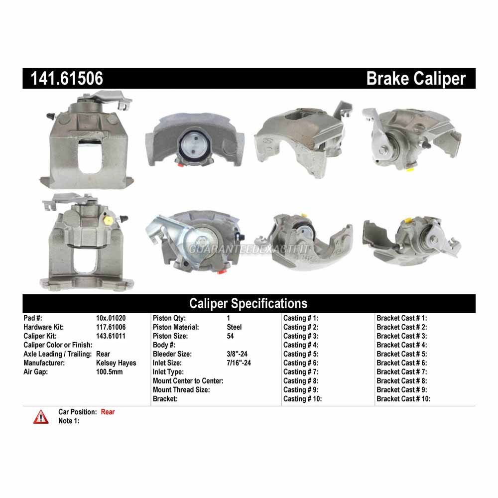 1978 Mercury Monarch Brake Caliper