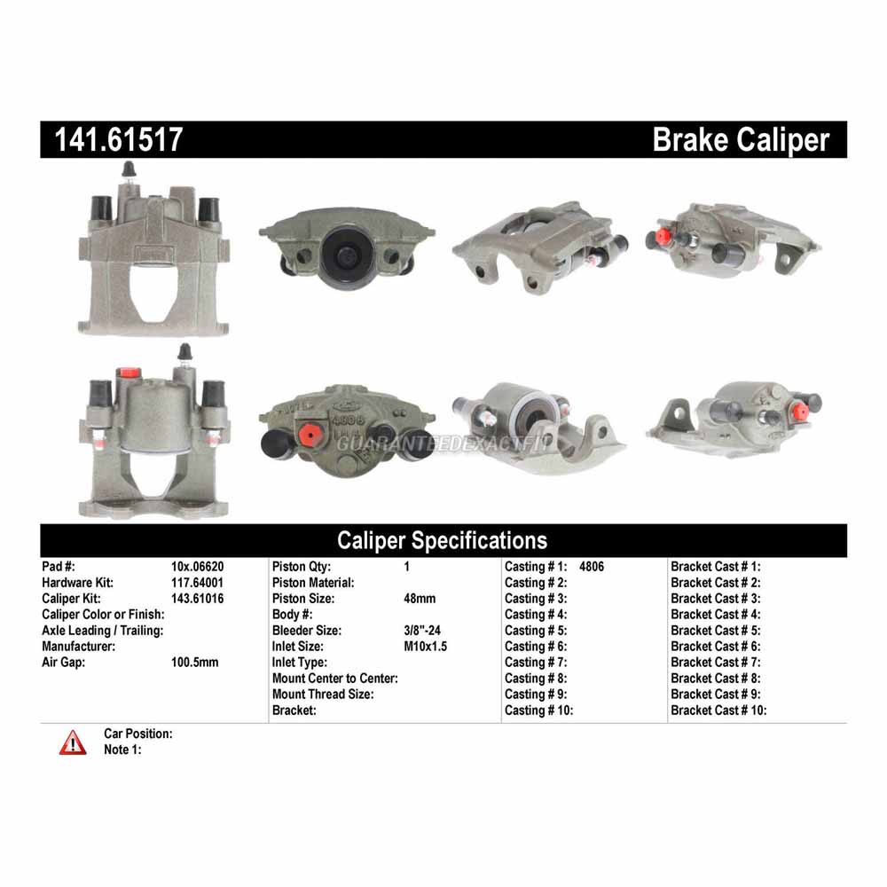 1994 Lincoln Town Car Brake Caliper