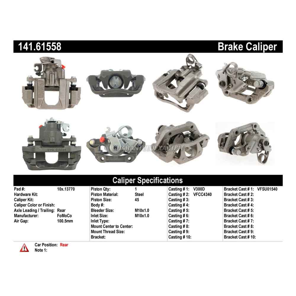 2014 Ford Flex Brake Caliper